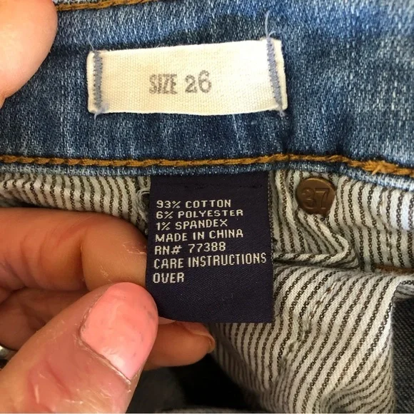 Madewell Women’s Skinny Jeans Light Wash Size 26 - Picture 7 of 7